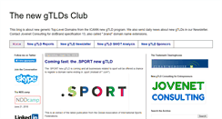 Desktop Screenshot of gtld.club